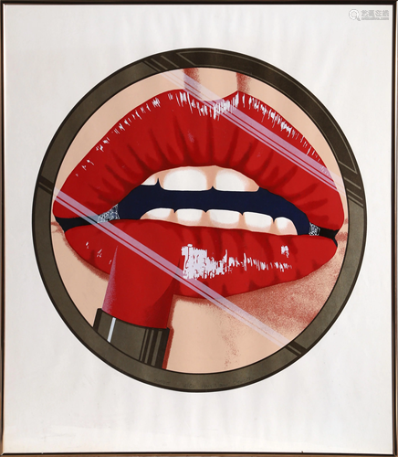 Harold James Cleworth, Lipstick Compact, Lithograph