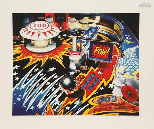 Charles Bell, Fireball 500, Screenprint