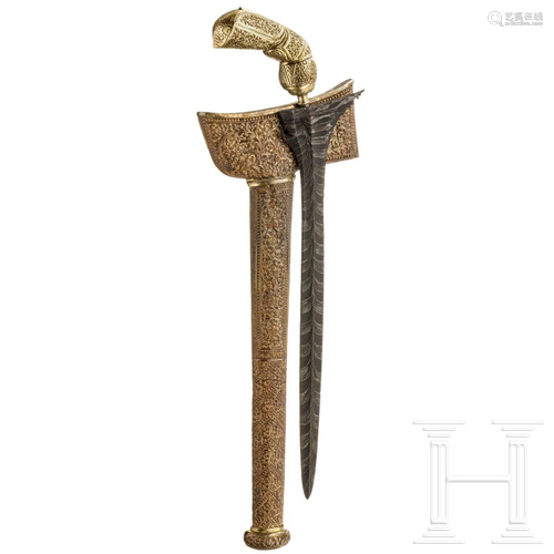 A Balinese keris, 20th century