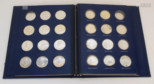 36 Franklin Mint Presidential Commemorative Coins /