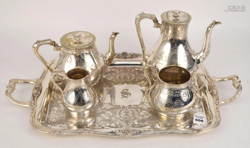 Mappin & Webb Coffee Tea Set . Condition good a couple