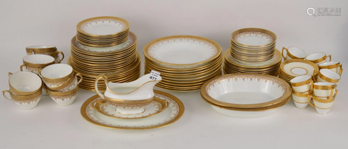 Partial China Set, Crown Chelsea sold with Minton Demi