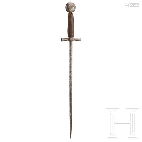 A German or Flemish knightly dagger, 1st half of the