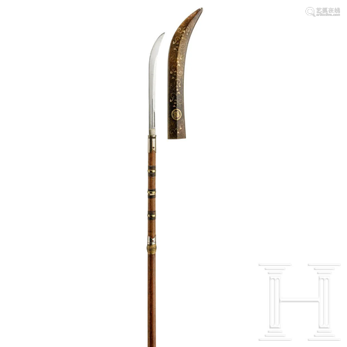 A Japanese naginata, 2nd half of the Edo period