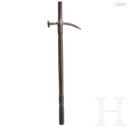 A Hungarian or Polish horseman's hammer (chekan),