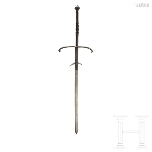 A South German two-hand sword, circa 1580