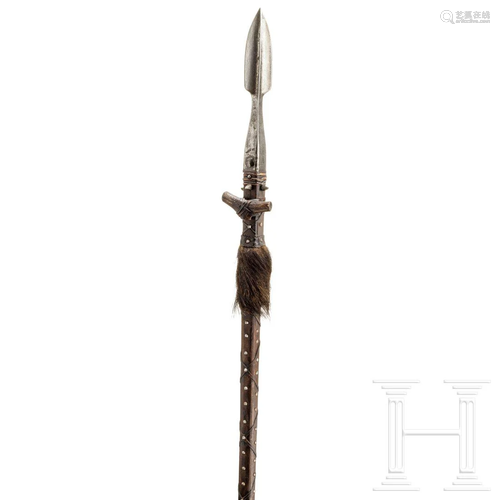 A German boar spear, 19th century