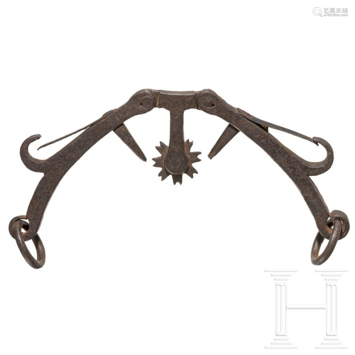 A British folding horse bit, 1st half of the 19th