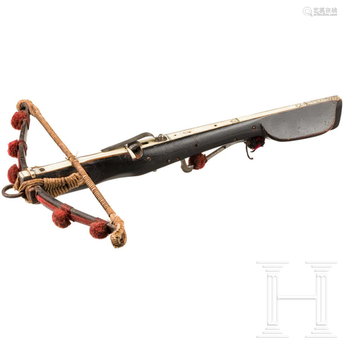 A light sporting crossbow, Nuremberg, 17th century