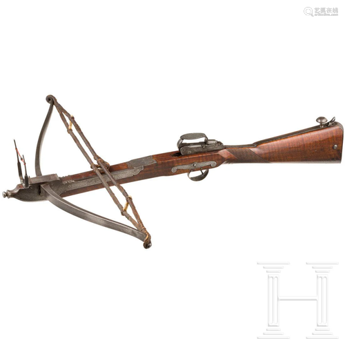 An English bullet crossbow by Harcourt at Ipswich,