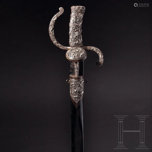 A French luxury hunting sword, circa 1580