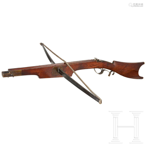 A northern French target crossbow, late 19th century