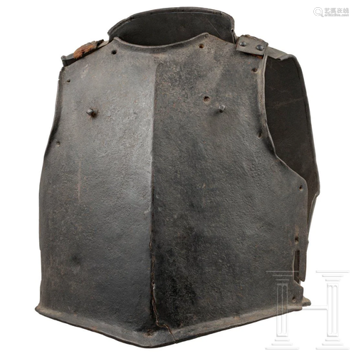 A German cuirass, circa 1680