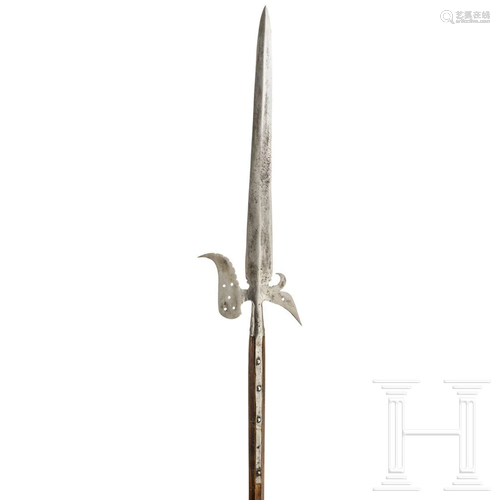 A German halberd, 1st half of the 17th century