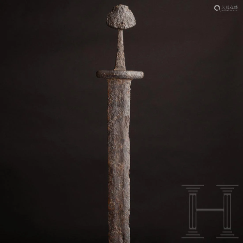 A Scandinavian Viking sword, 9th/10th century