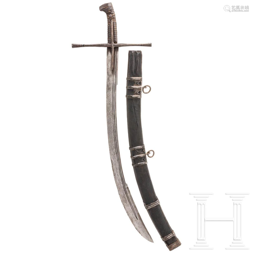 An early Austrian/Hungarian hussar's sabre, mid-17th