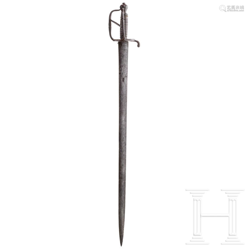 A German campaign sword, 17th century