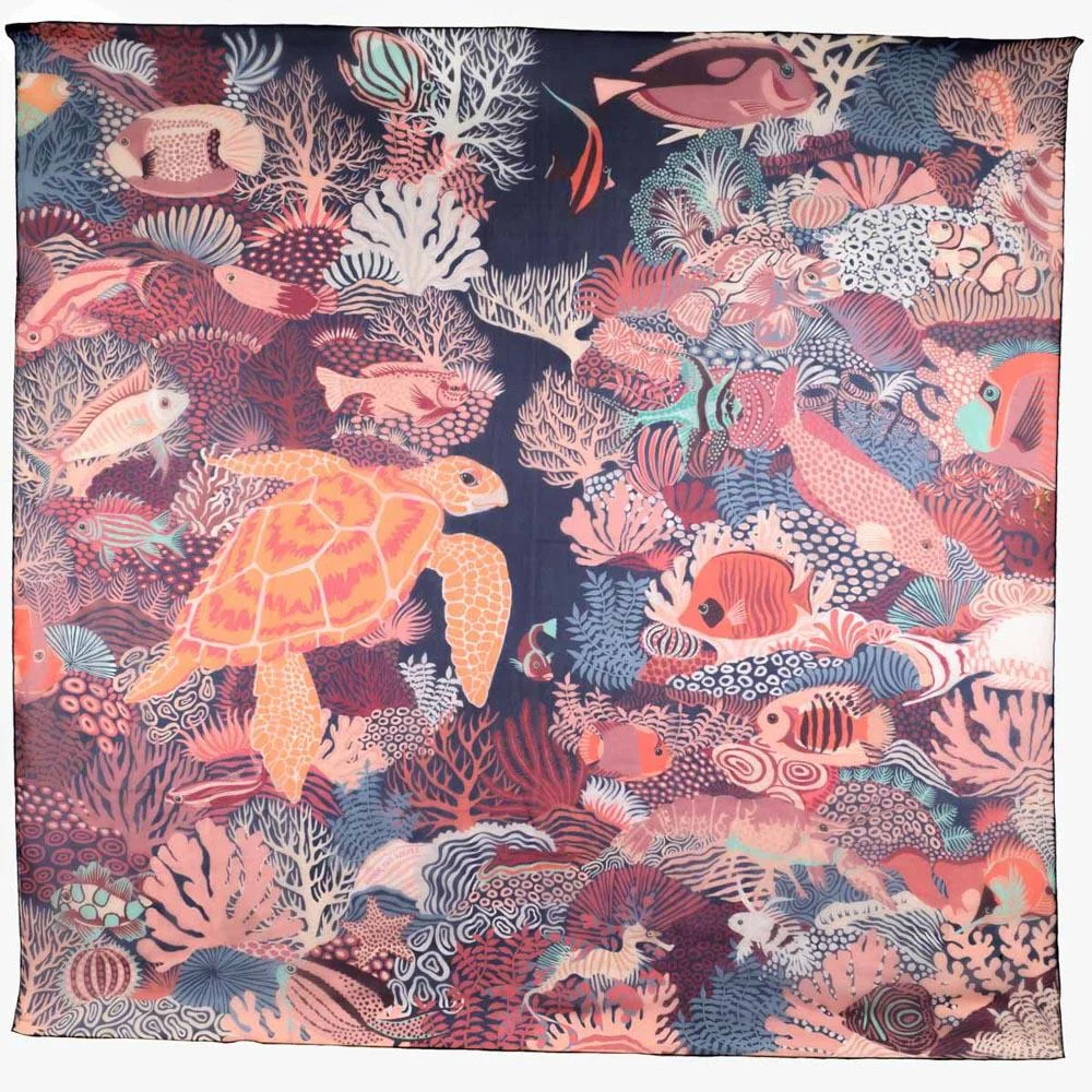 under the waves hermes scarf