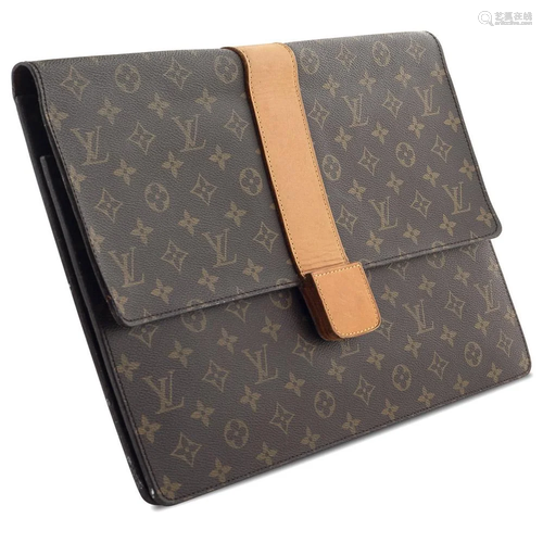 Louis Vuitton vintage porte-documents BT 0870 29x38 cm.