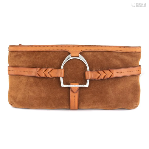 Ralph Lauren, stirrup collection vintage clutch