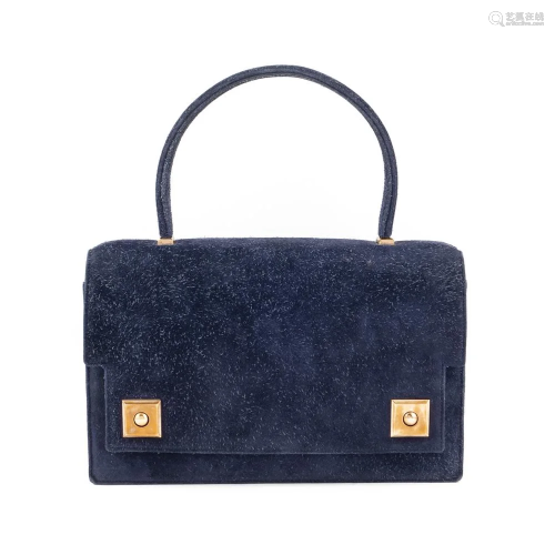 Hermès, vintage hand bag 1960s circa 17x25x5 cm.