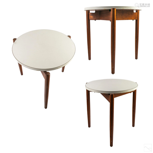 Jens Risom Mid Century Modern Stacking Tables Set