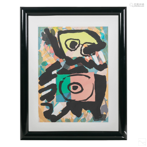 Karel Appel (1921-2006) Dutch Abstract Lithograph