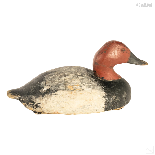 Wildfowler Old Saybrook Vintage Wooden Duck Decoy