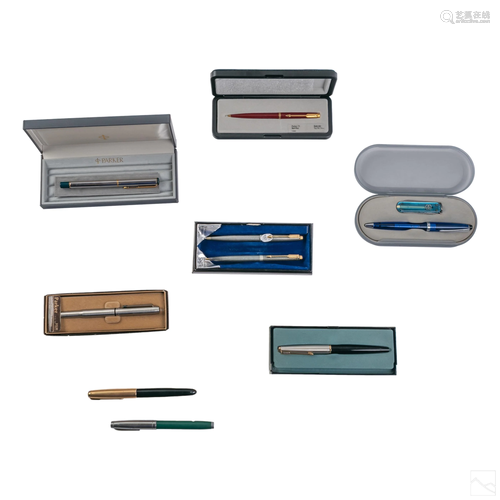 Parker, Esterbrook & Cross Vintage Pens Collection