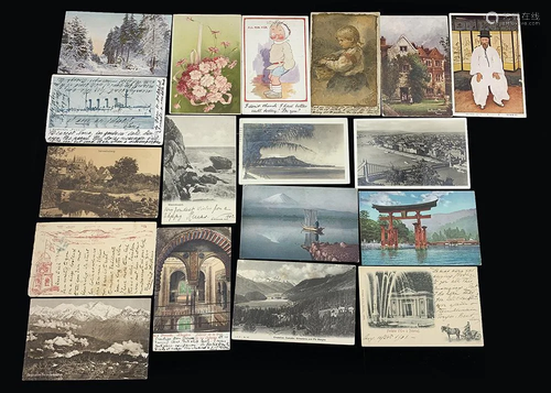 Nona Kerr Set of 18 Postcards