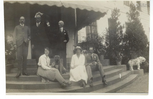 Photo of Russian Grand Duchess Olga and others