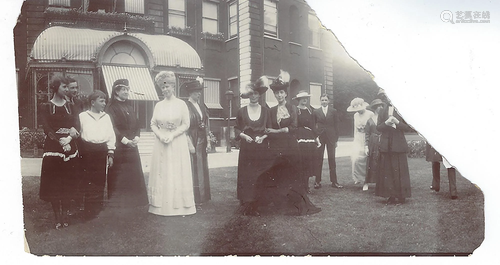 Photo of Queen Mary, Grand Duchess Xenia and others