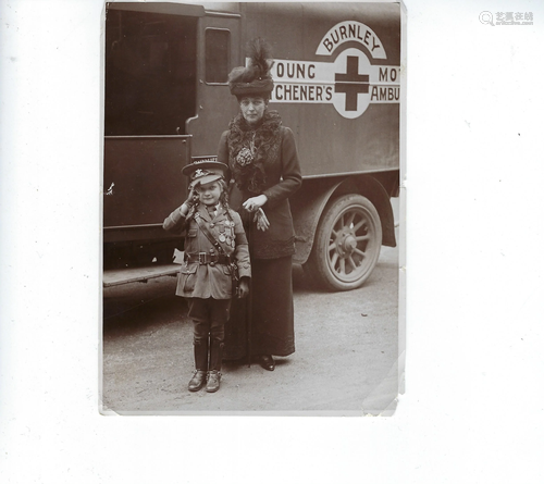 Photo Queen Alexandra with Jennie Jackson