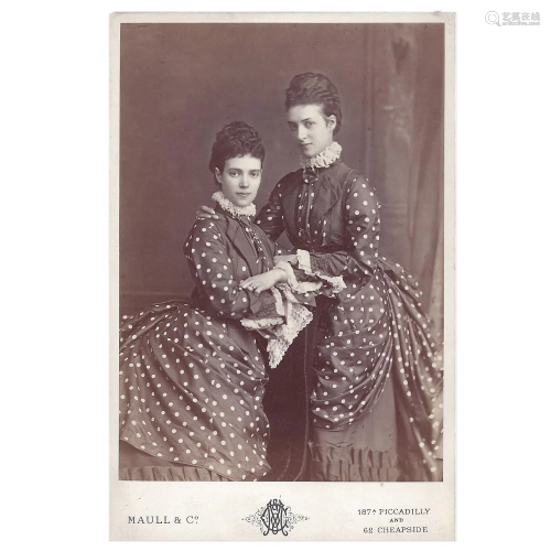 Photograph Maria Feodorovna w/ Queen Alexandra