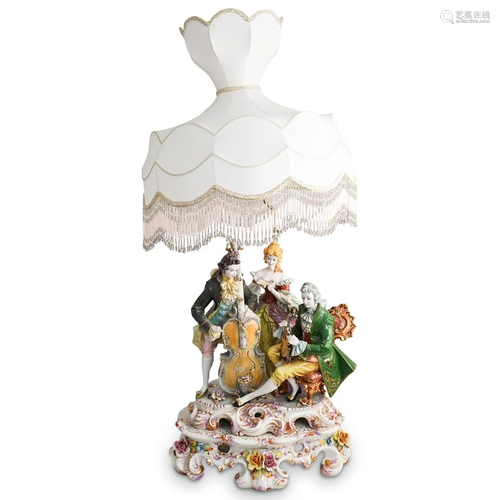 Capodimonte Porcelain Table Lamp