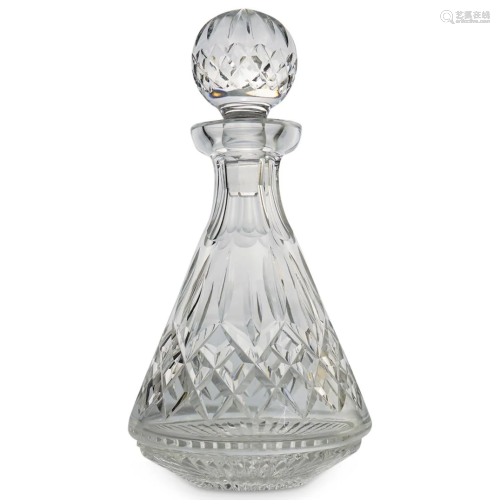 Waterford Style Crystal Decanter
