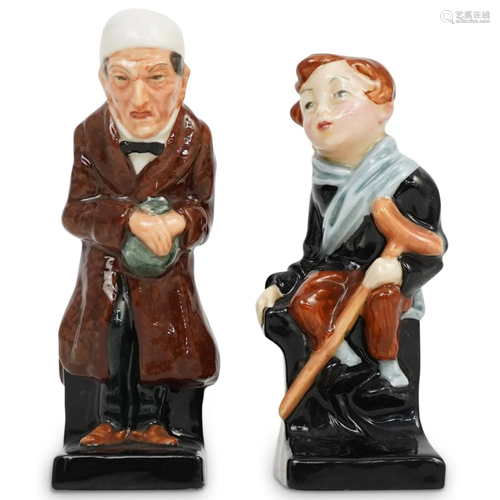 (2 Pcs) Royal Doulton Dickens 