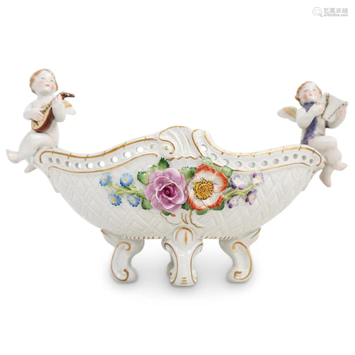 German Von Schierholz Porcelain Centerpiece