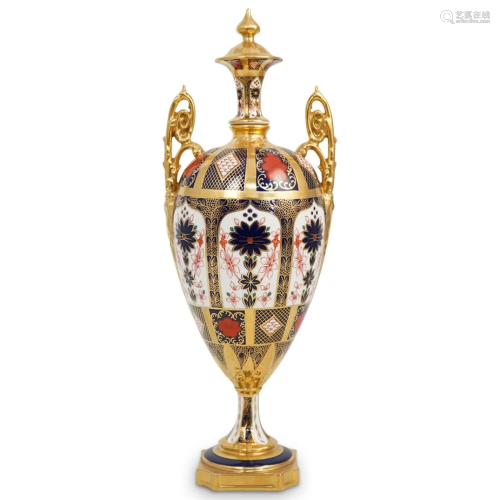 Royal Crown Derby Porcelain Urn