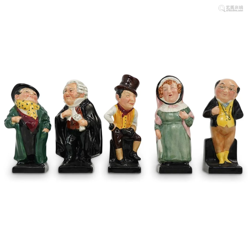 (5 Pcs) Royal Doulton Dickens 