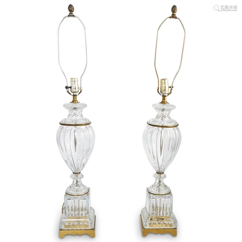 Paul Hanson Crystal Lamps