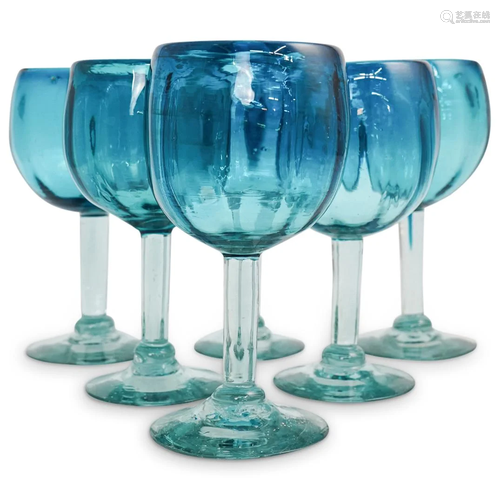 (8Pc) Mexican Margarita Glass Set