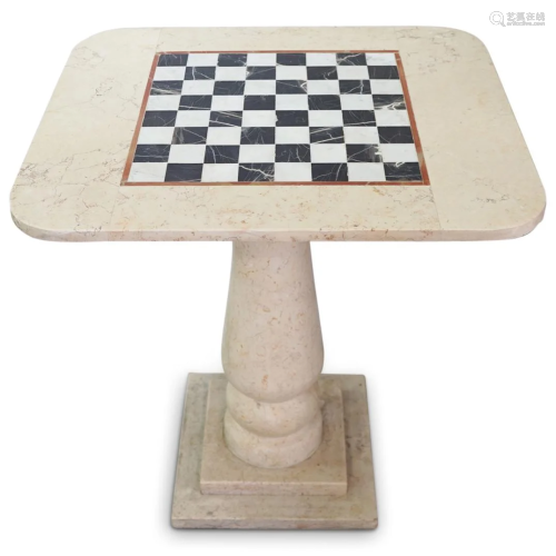 Marble Chess Game Table
