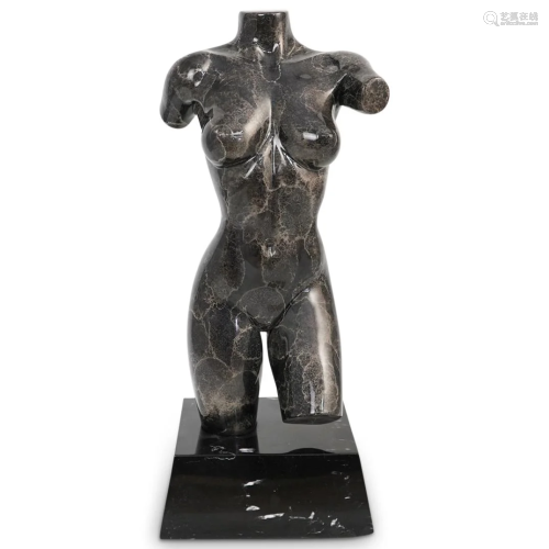 Bill Toma (American) Patinated Bronze Nude