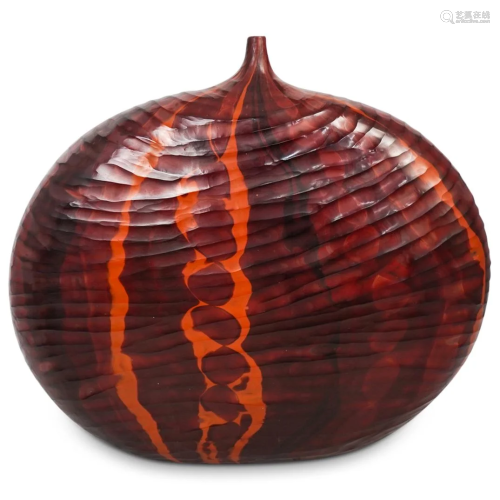 Massimo Micheluzzi (B. 1957) Murano Glass Vessel