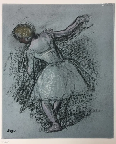 Edgar Degas - Untitled From the Danse Dessin