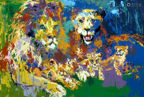 Leroy Neiman - Lions Pride