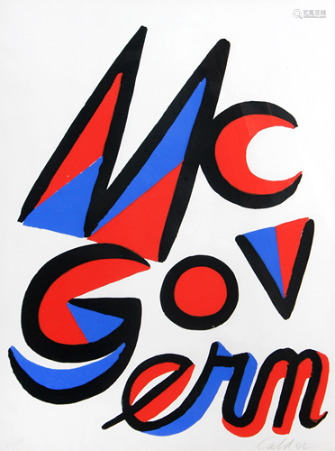 Alexander Calder - McGovern for Government