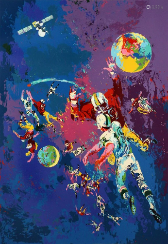 LeRoy Neiman - Satellite Football