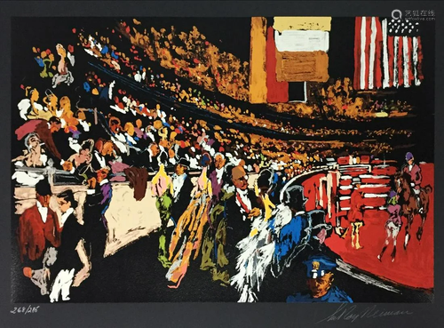 LeRoy Neiman - International Horse Show New York